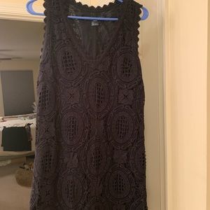 French connection crochet dress
